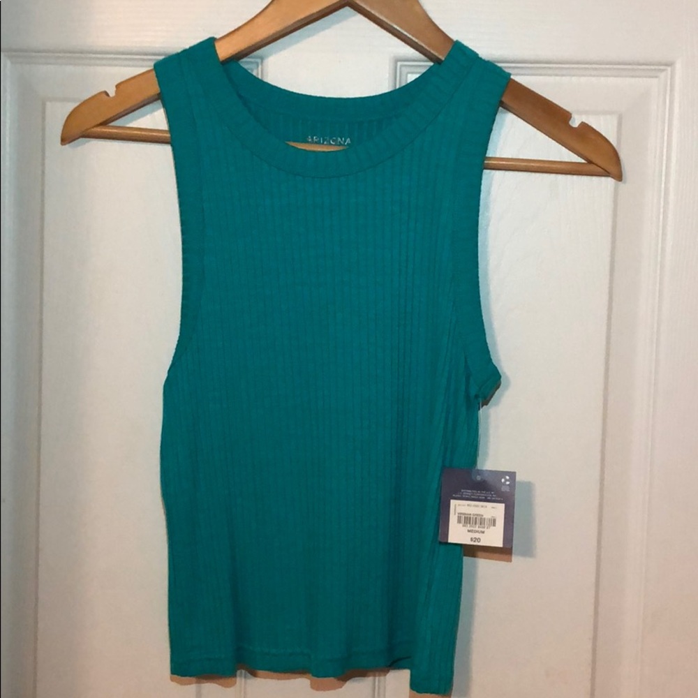 Teal tank top